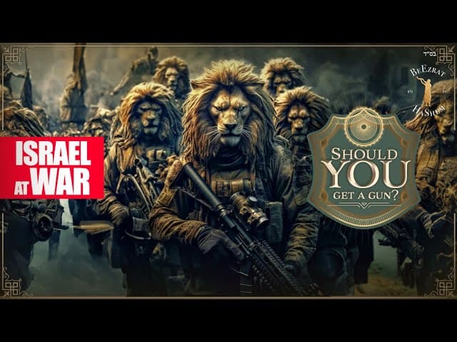 ISRAEL AT WAR: Should You Get A Gun?