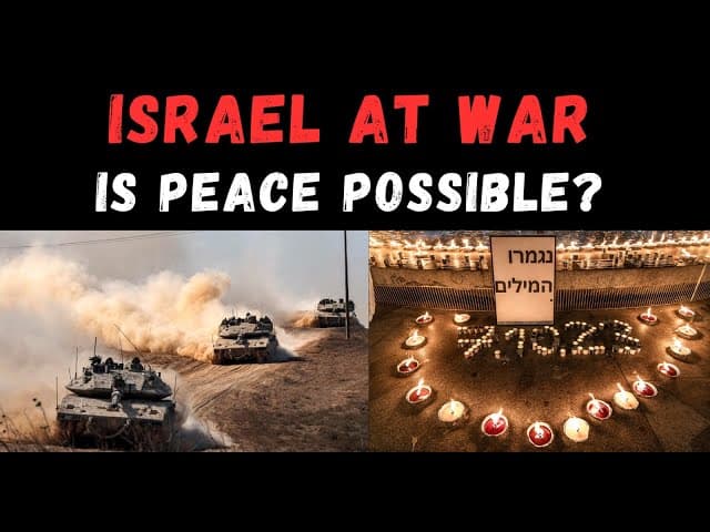 ISRAEL AT WAR: IS PEACE POSSIBLE?