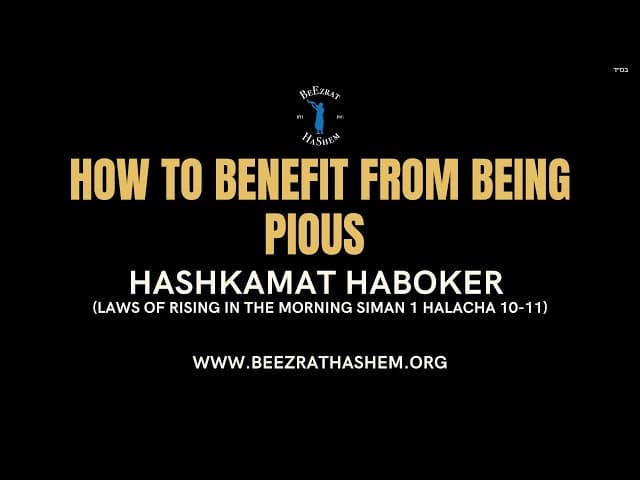 HOW TO BENEFIT FROM BEING PIOUS by R Sunny Gigi