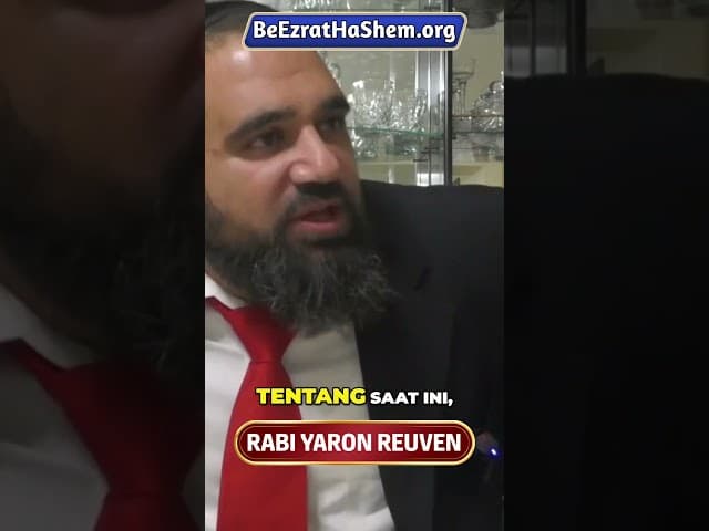 Pemimpin Akan Melawan Rakyatnya Sendiri #Torah #Yahudi #RabiYaronReuven