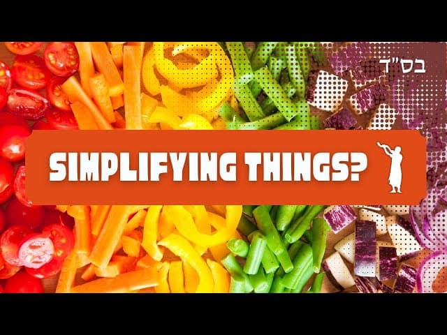 Can One Cut Food Into Small Pieces During the Week in Order To Cut It to a Normal Size on Shabbos?