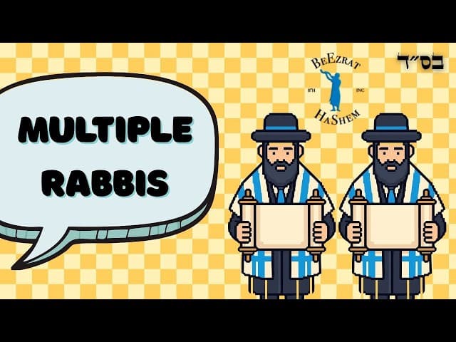 Asking Multiple Rabbis the Same Question