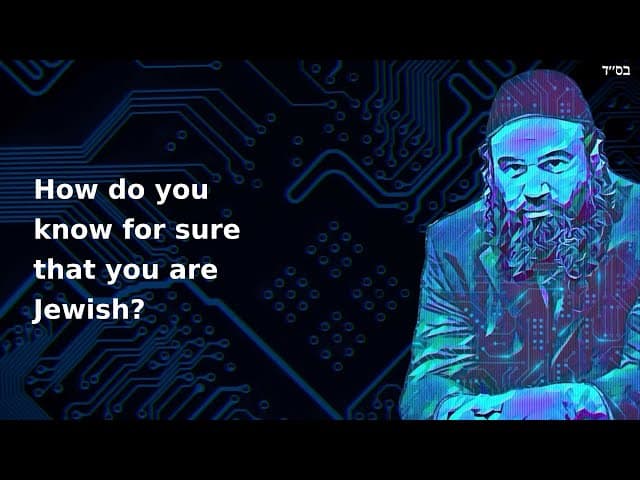 How do you know for sure that you are Jewish?