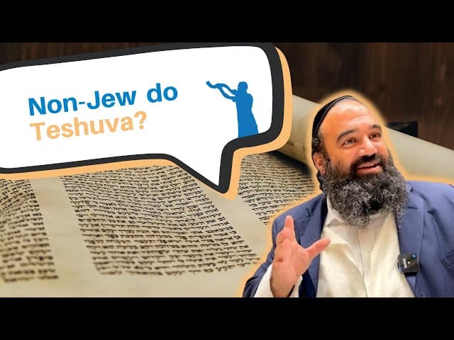 How does a righteous non jew do Teshuva?
