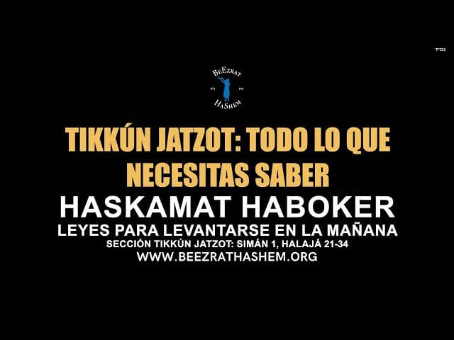 Tikkún Jatzot: todo lo que necesitas saber con R' Sunny Gigi.