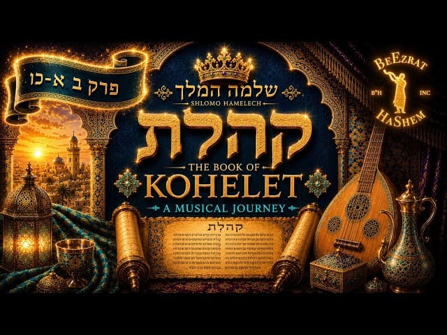 החיפוש אחר האושר האמיתי | קהלת פרק ב