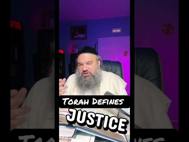 Torah Defines Justice