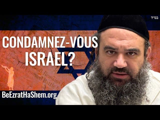 Rabbin juif condamne actions d'Israël