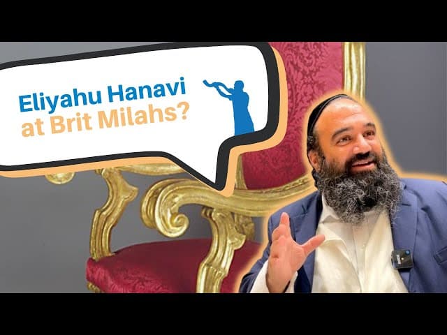 Why does Eliyahu Hanavi go to Brit Milahs?