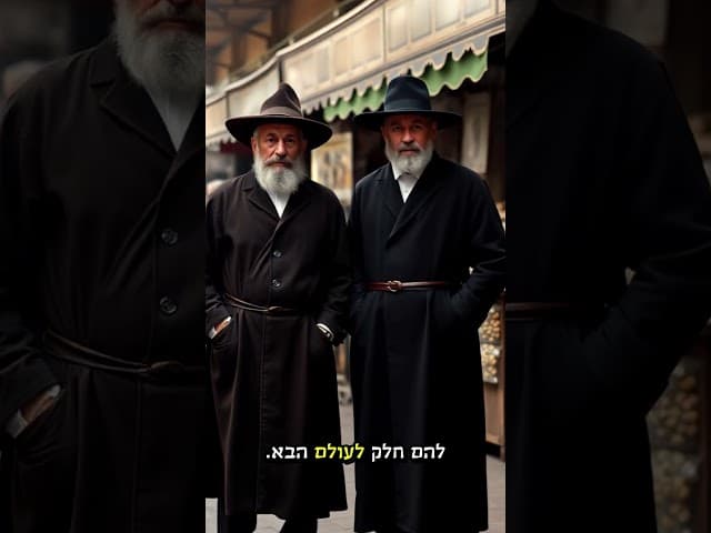 מי זוכה לעולם הבא?