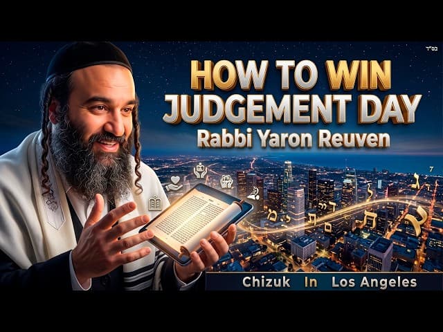 How To Win Judgement Day| Chizuk In Los Angeles