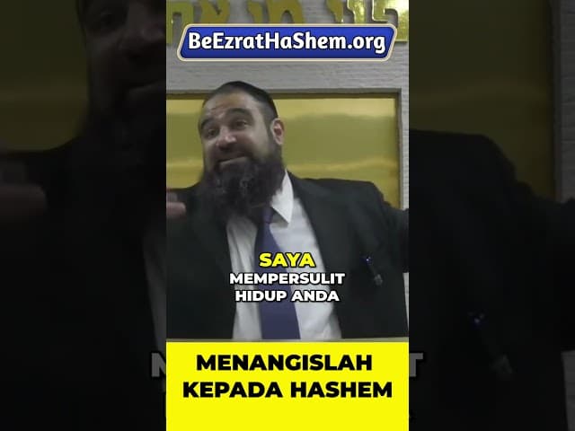 Saat Semua Jalan Tertutup, Tuhan Sedang Memanggilmu #Torah #Yahudi #RabiYaronReuven