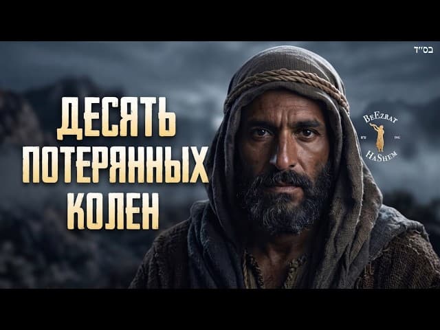 Устная Тора о десяти потерянных коленах Израиля