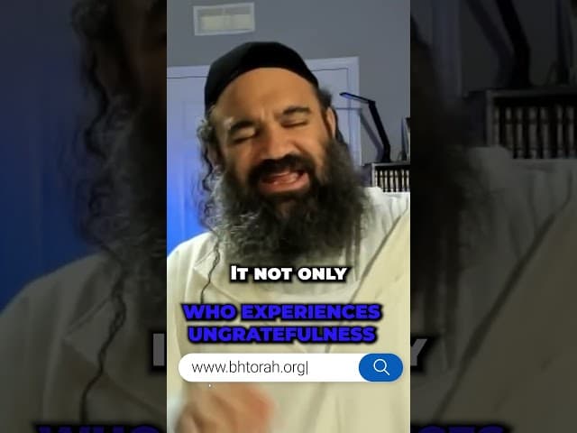 Ungrateful People Happen #truth #jewishinspiration #motivation #jewishscripture  #jewishvalues