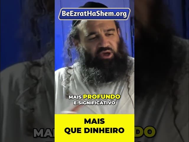 O Homem Mais Rico do Mundo Não Tem Isso #Torá #Judeu #RabinoYaronReuven