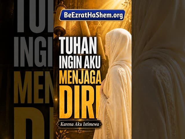 Kamu Istimewa, Maka Jagalah Dirimu #Torah #Yahudi #RabiYaronReuven