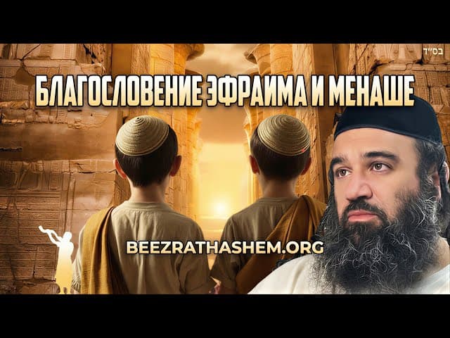 Параша Вайехи: Благословение Ефраима и Менаше