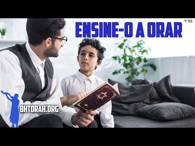 Ensinando seu filho a rezar no judaísmo