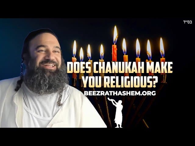 Does Lighting Chanukah Candles Make You Religious?