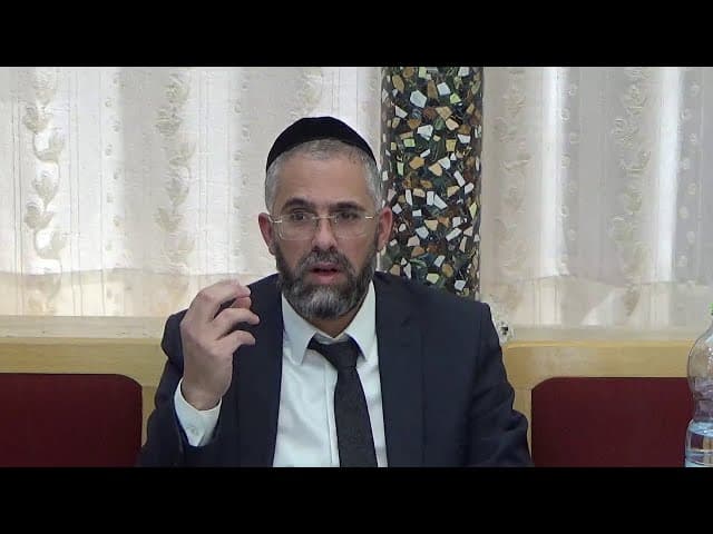 הרב שלמה שרביט (13) חובת השב - מתרחק מן הדבר שחטא בו