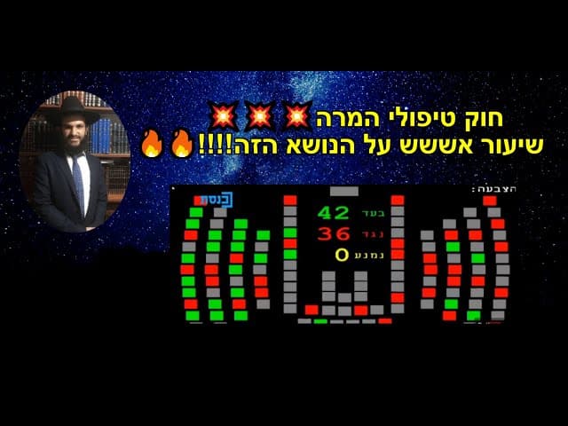 💥💥💥חוק טיפולי המרה  🔥🔥שיעור אששש על הנושא הזה