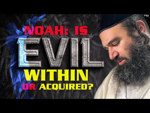 NOAH: Is Evil Within or Acquired? - STUMP THE RABBI (219)
