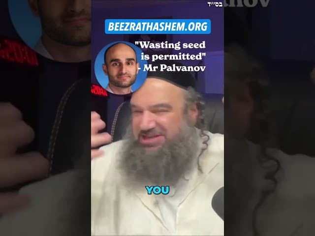 Efraim Palvanov: Mayim Achronim Häresie 1