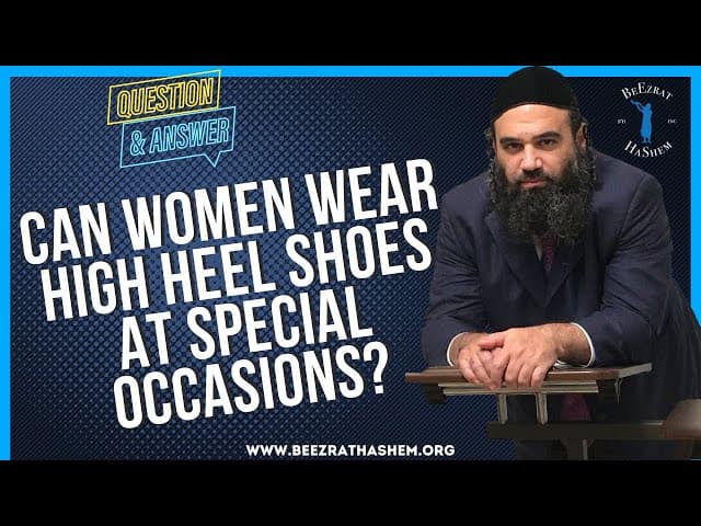 CAN WOMEN WEAR HIGH HEEL SHOES AT SPECIAL OCCASIONS?