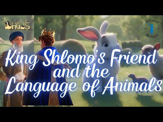King Shlomo's Friend and the Language of Animals 👑🐓🐶