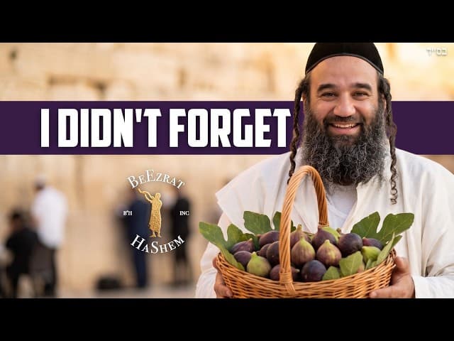 A Jew Shouldn't Forget | Parashat Ki Tavo