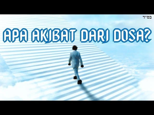 Apa Yang Dilakukan Dosa Pada Jiwa?