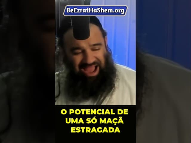 O Potencial De Uma Só Maçã Estragada #Torá #Judeu #RabinoYaronReuven