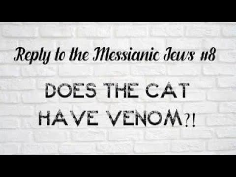 Reply To The Messianic Jews #8 - Does The Cat Have Venom? by Rabbi Efraim Kachlon W/English Subs