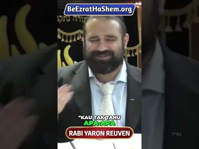 Akar dari Kecemasan: Jiwa yang Berteriak, Tubuh yang Menolak #Torah #Yahudi #RabiYaronReuven