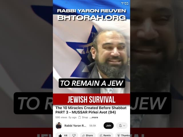 Jewish Survival Song #RabbiYaronReuven #Torah #Jewish #Judaism #JewishCommunity #Israel #Zionism