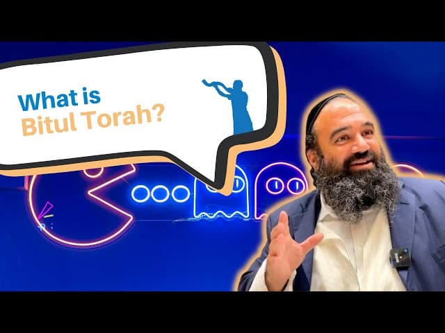 What is considered Bitul Torah wasting time on useless means?