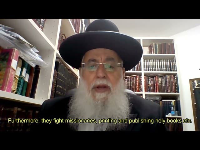 Rav Yaakov Zamir TOP DAYAN IN WORLD Support & Recommend BeEzrat HaShem Inc & Rabbi Yaron Reuven