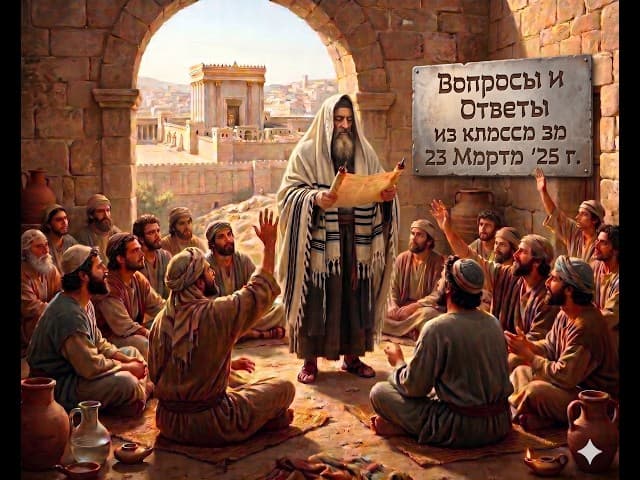 Вопросы и Ответы из урока от 23 марта "25