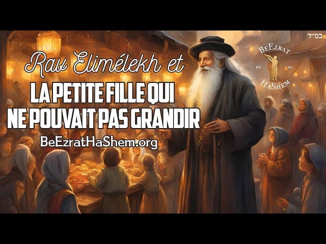 L'histoire chassidique de la fille qui ne pouvait pas grandir.