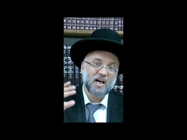 שיחה לחג סוכות הרב יוסף חיים מזרחי