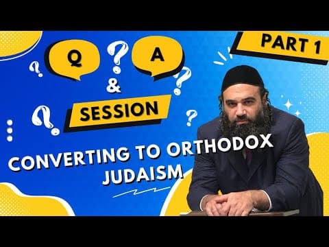 Conversion To Orthodox Judaism