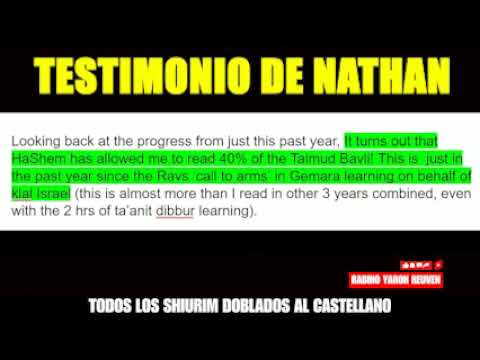 Milagros de Rosh HaShanah - Testimonio Nathan - Clip doblado al Castellano