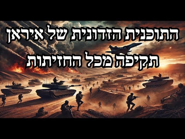 התוכנית הזדונית של איראן תקיפה מכל החזיתות
