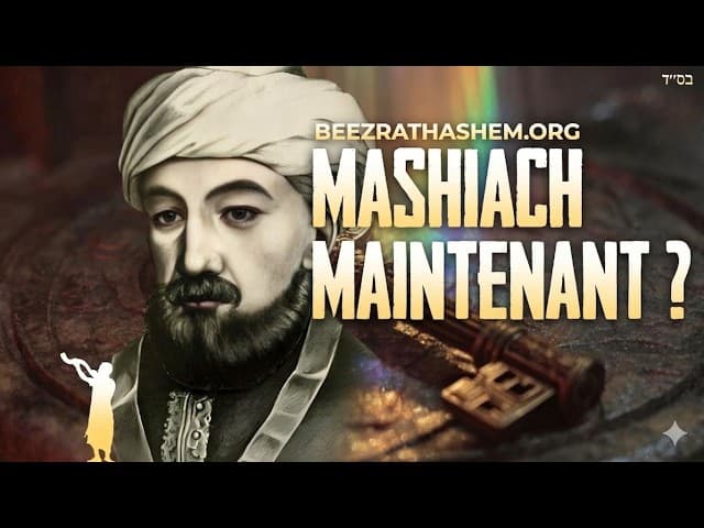 Rambam sur TeShuva et Machia'h maintenant