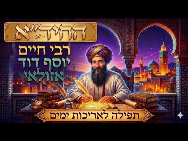 תפילה לאריכות ימים מהחיד"א | Jewish Music