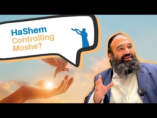 Was HaShem controlling Moshe Rabbeinu?