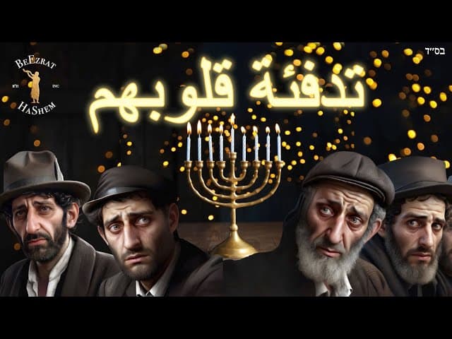 تدفئة قلوبهم في إسرائيل هذا الحانوكا.