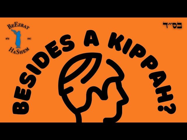 In the Conversion Process, Can One Cover Their Head With Something Besides a Kippah When Praying?