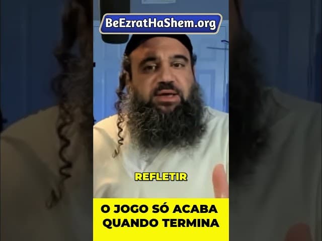 A Justiça Divina Não Tarda nem Falha #Torá #Judeu #RabinoYaronReuven