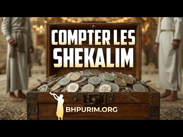 Comptage des shekalim au Beit HaMikdash
